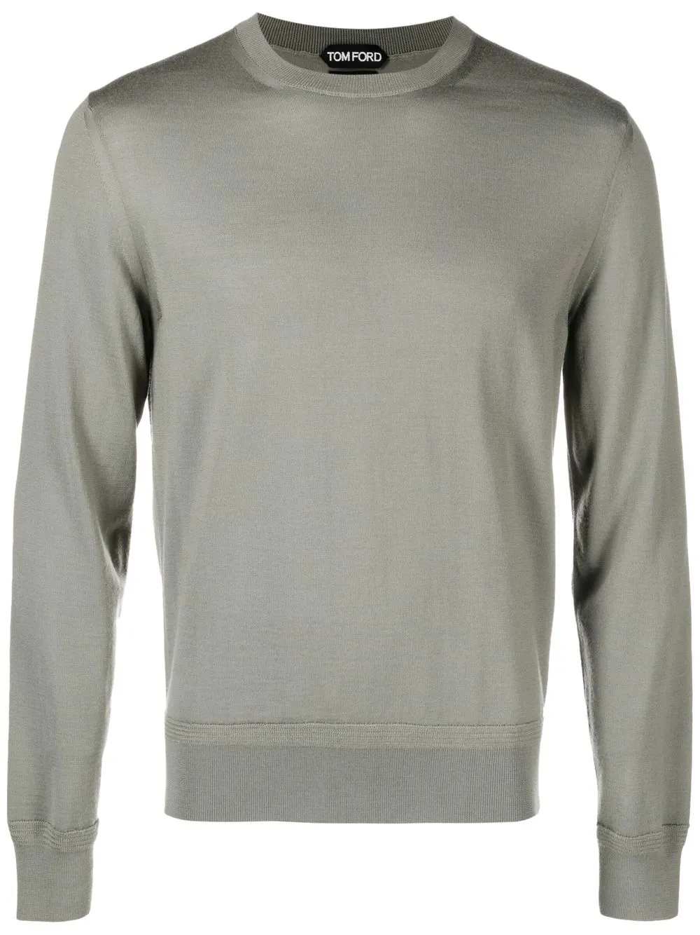 

TOM FORD crew-neck wool jumper - Green