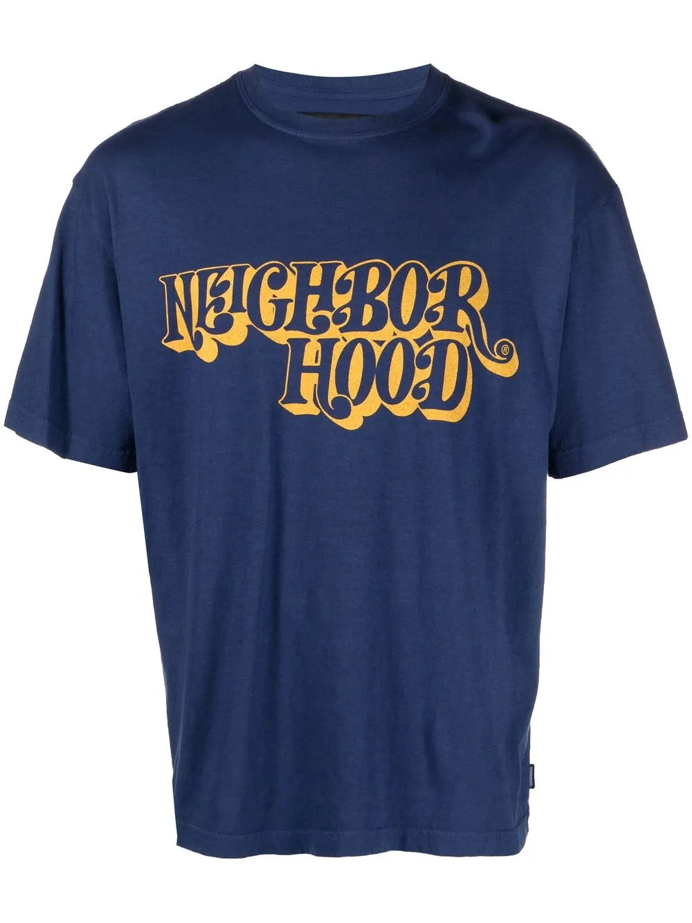 

Neighborhood playera manga corta con logo estampado - Azul
