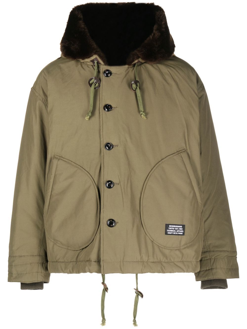 B-9 JK NC hooded jacket