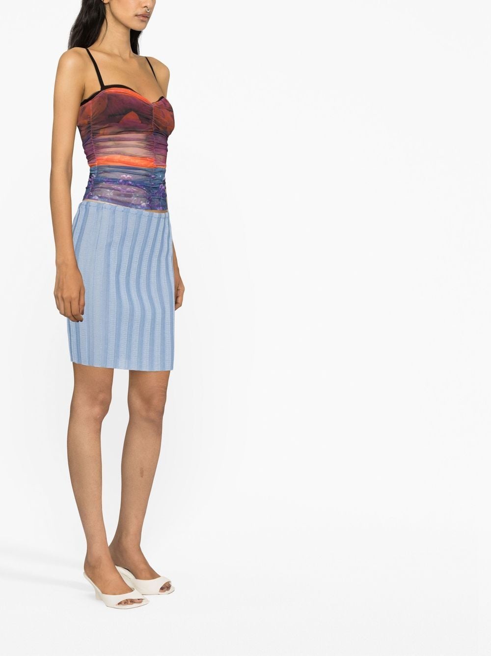 Shop A. Roege Hove Katrine Pencil Skirt In Blau