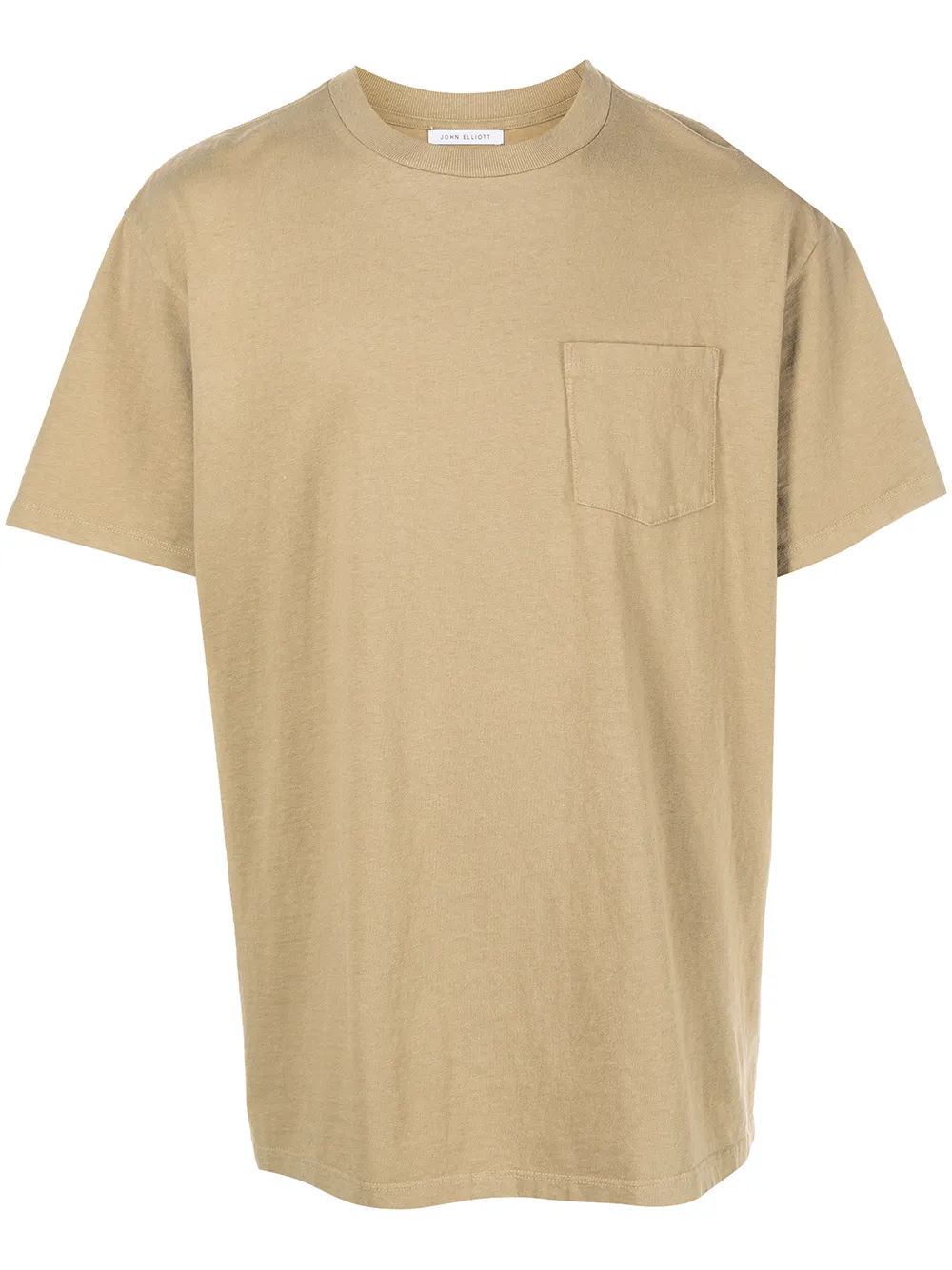 

John Elliott Lucky Pocket Tee - Brown