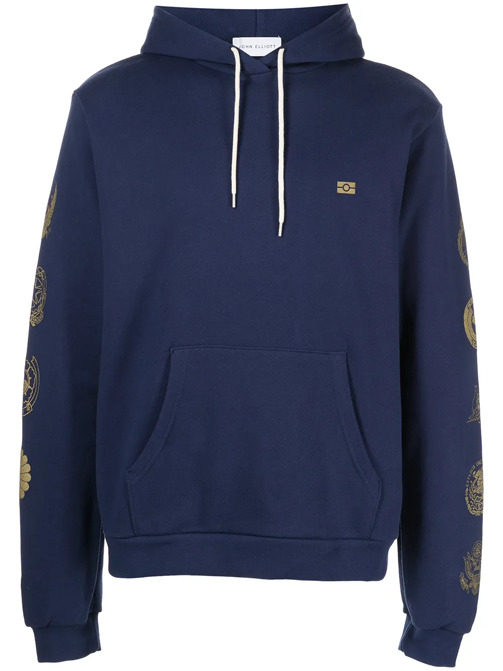 

John Elliott hoodie Global Entry LA - Azul