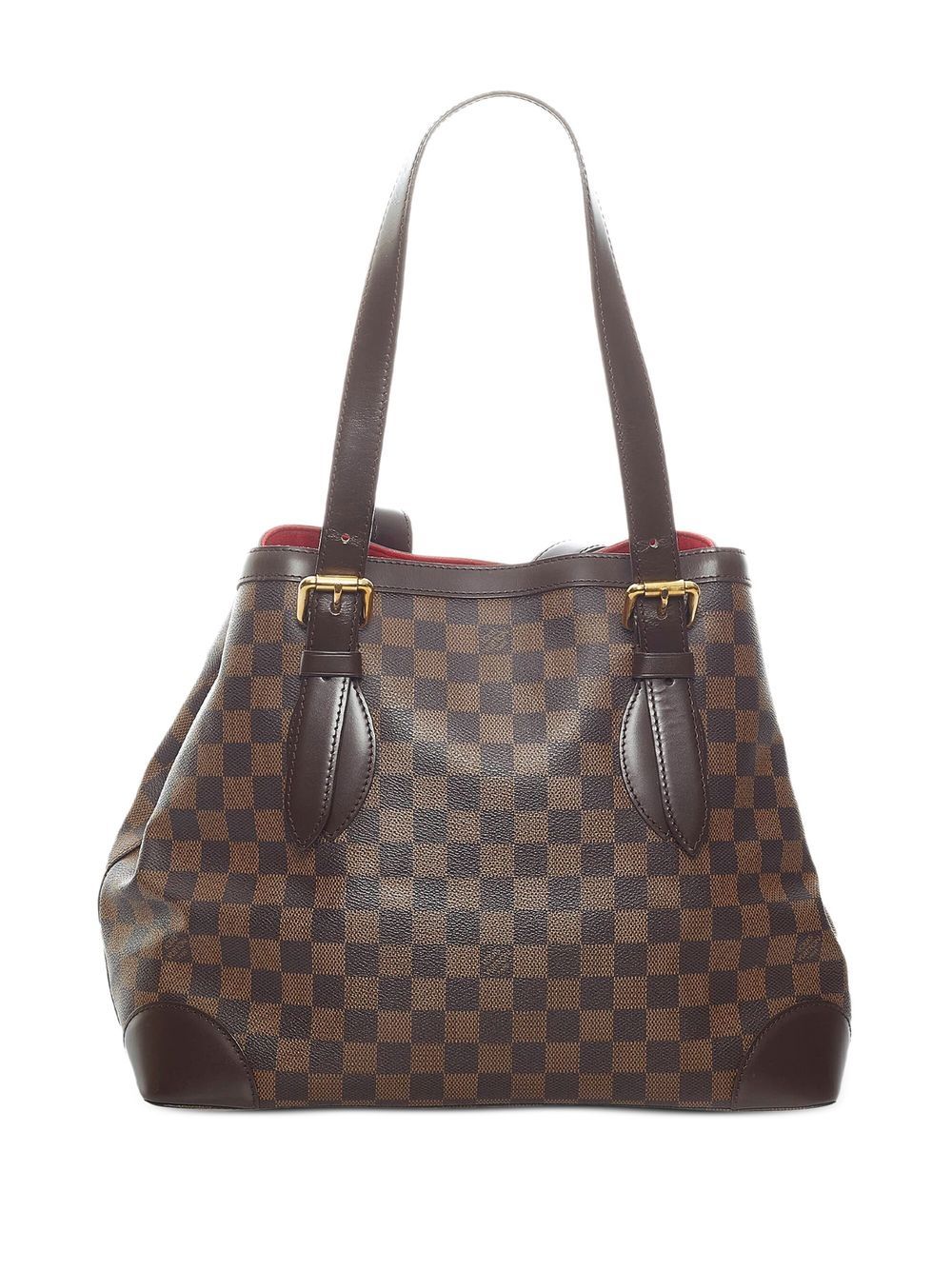 

Louis Vuitton 2008 pre-owned Damier Ebène Gampstead MM tote - Brown