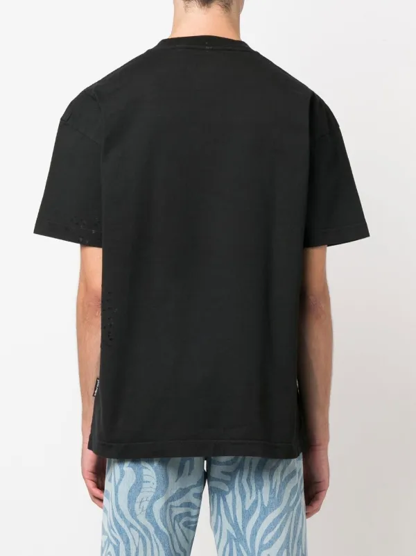 【最安値挑戦】 Palm Angels logo-print T-shirt | Black | FARFETCH トップス