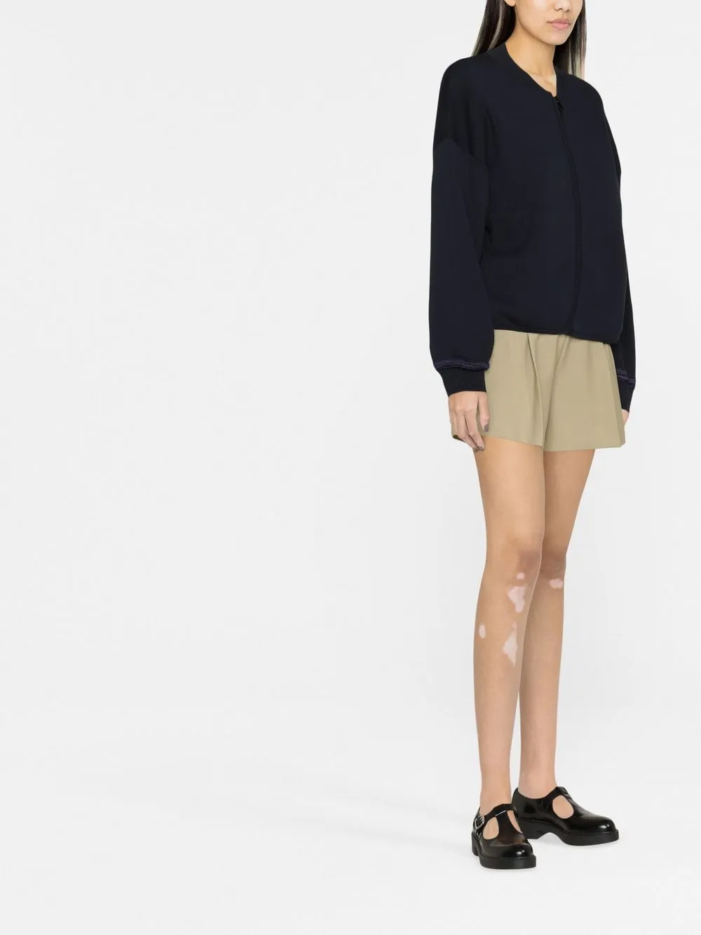 Theory crewneck zipup Cardigan Farfetch
