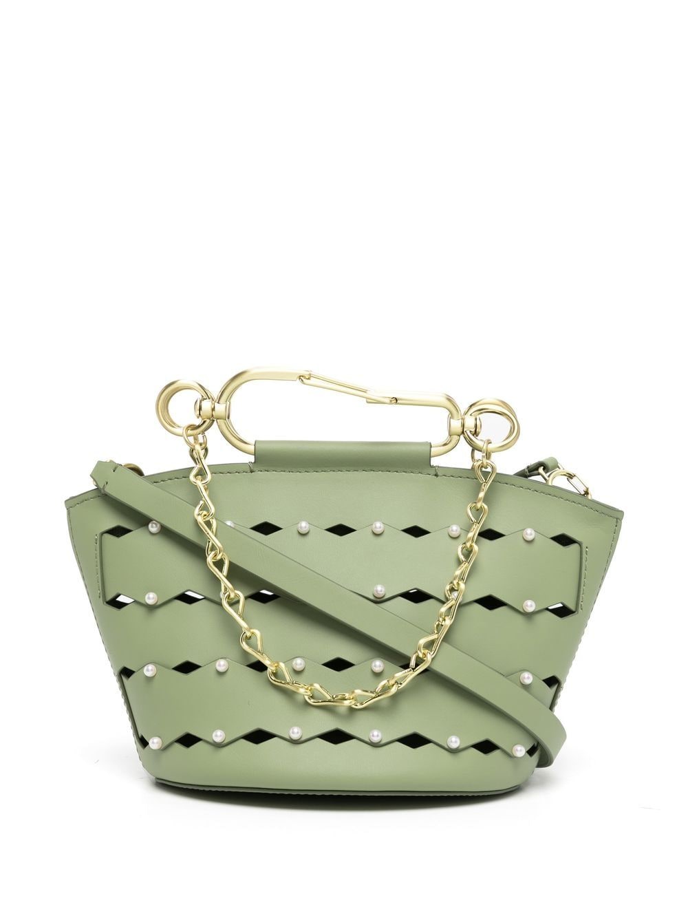 Zac Zac Posen mini Belay saddle bag Gelb