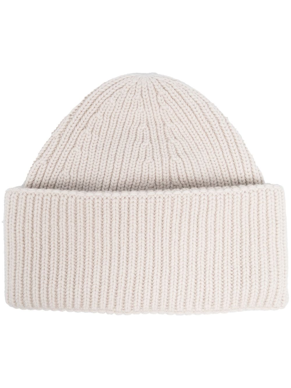 

Fabiana Filippi ribbed knit beanie - White