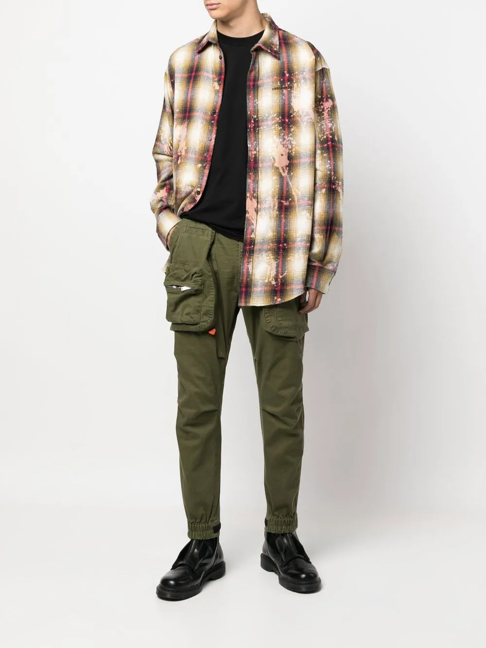 Dsquared2 Cargo broek - Groen