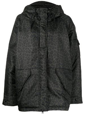 Moncler leopard 2025 print jacket