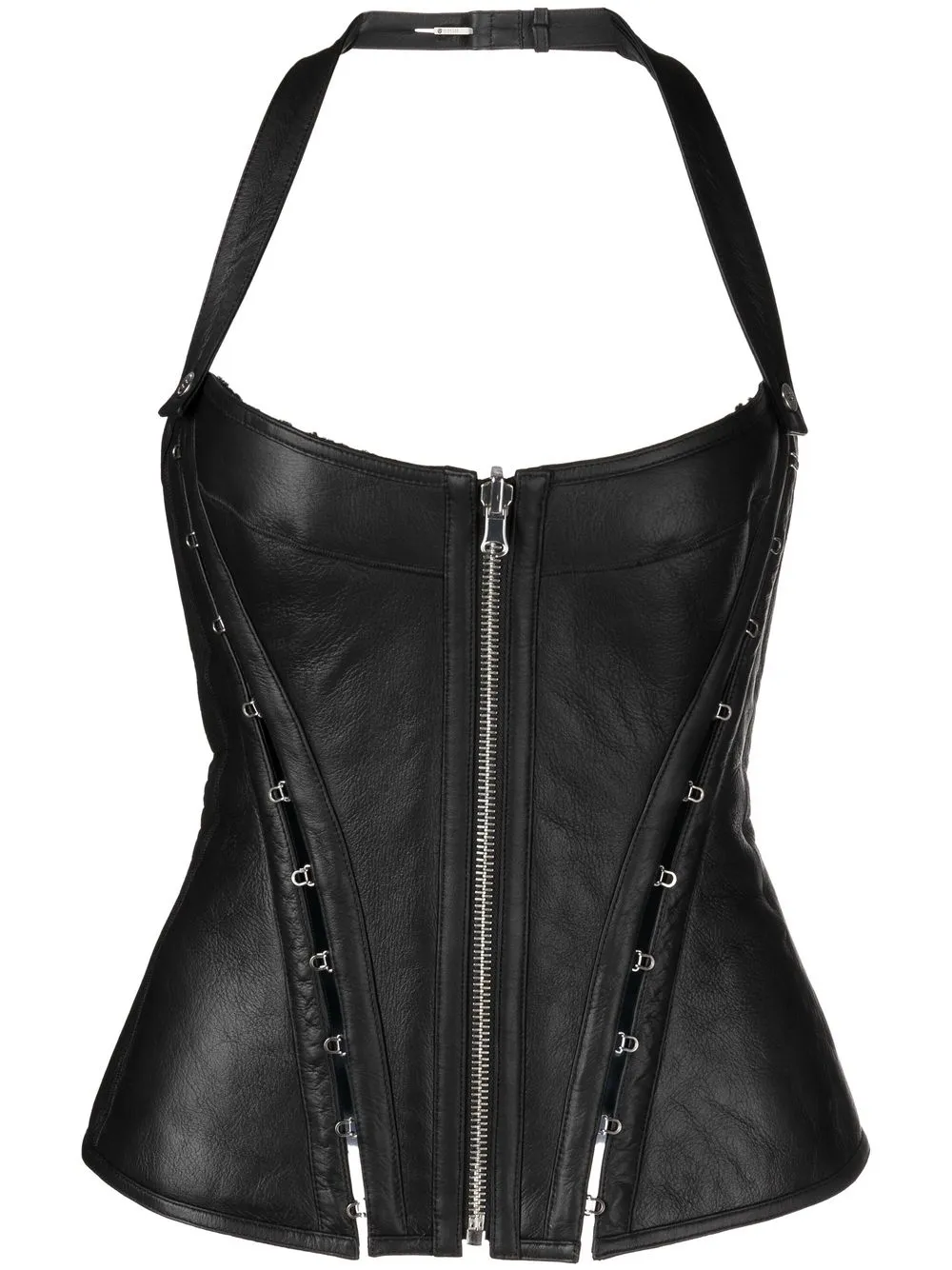 

Dion Lee reversible shearling corset - Black