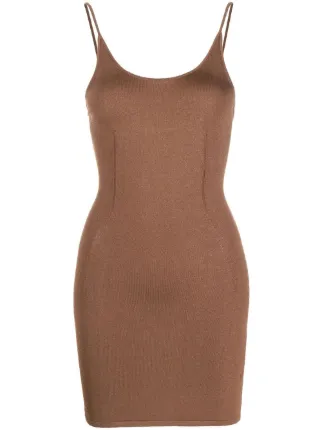 Dion Lee Mini slim cut Slip Dress Farfetch