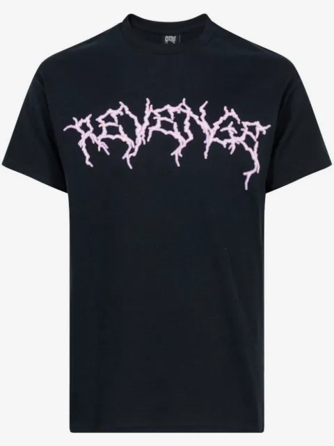 Revenge T-Shirt mit Blitz-Print