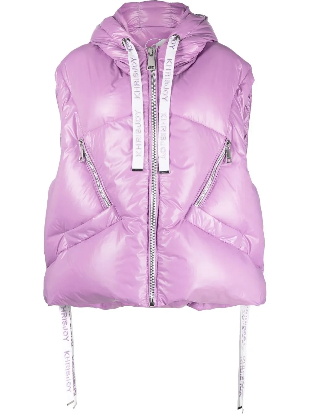 

Khrisjoy hooded padded gilet - Purple