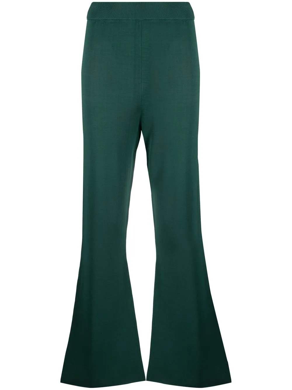 

Studio Nicholson pantalones Arve acampanados - Verde