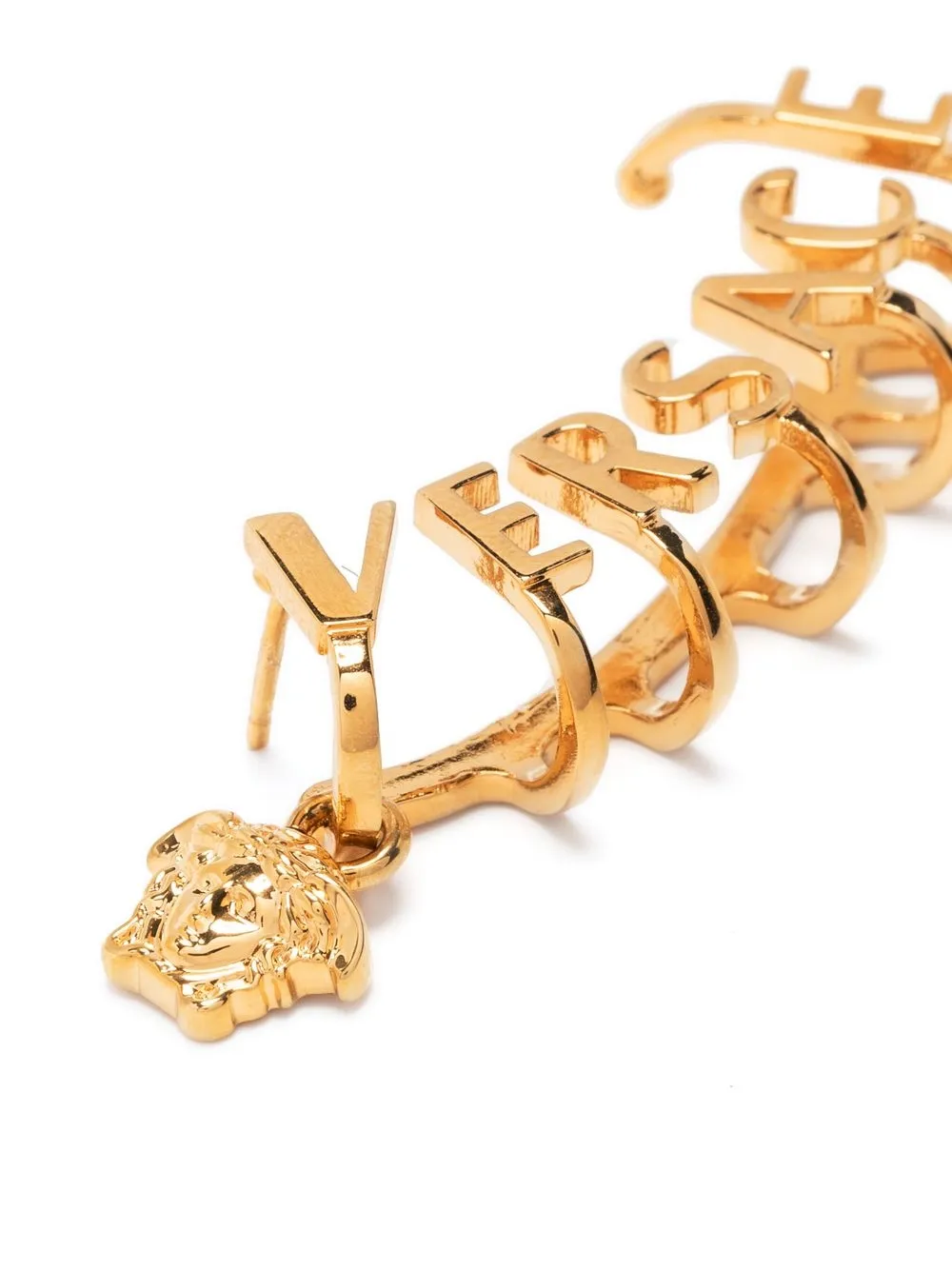 Versace logoplaque Ear Cuff Farfetch