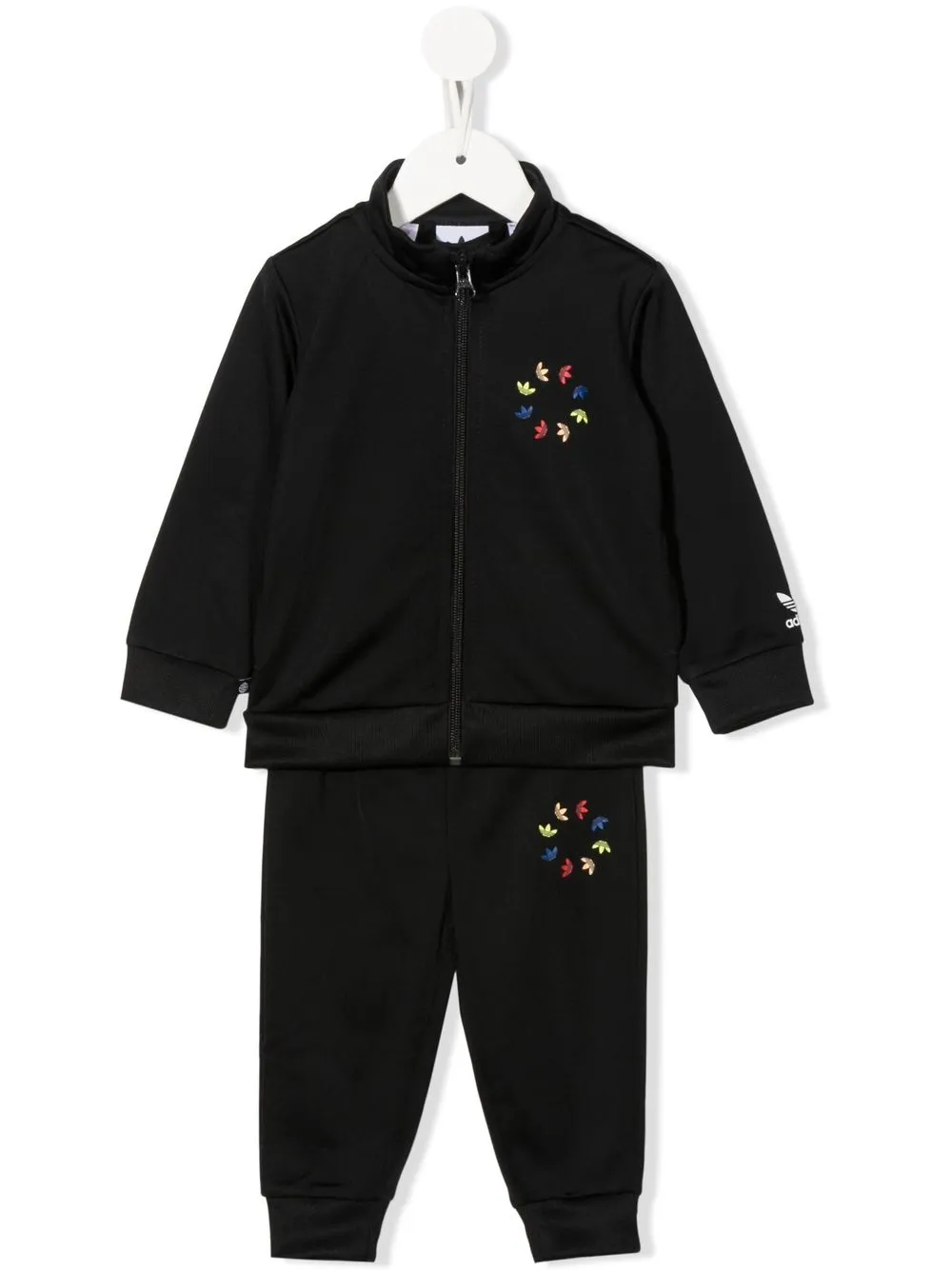 

adidas Kids traje deportivo con logo estampado - Negro