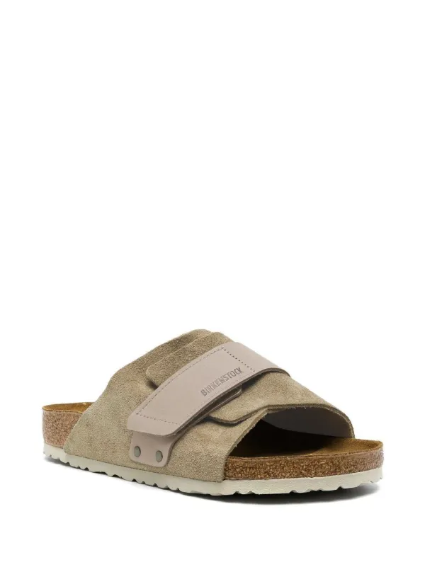 Birkenstock Kyoto touch-strap slip-on Sandals | Neutrals