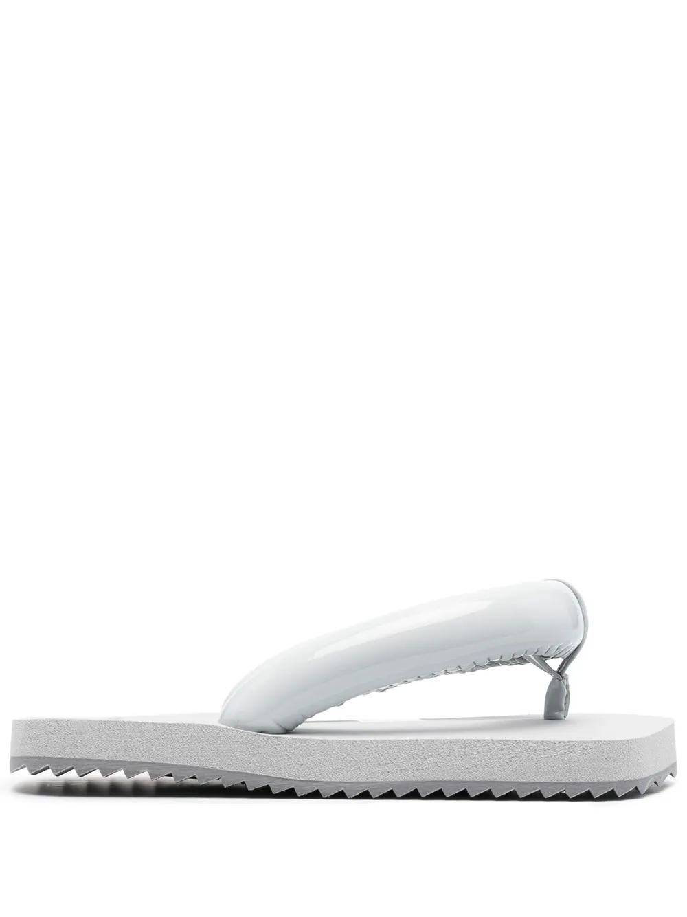 

YUME YUME flip flops con detalle capitonado - Gris