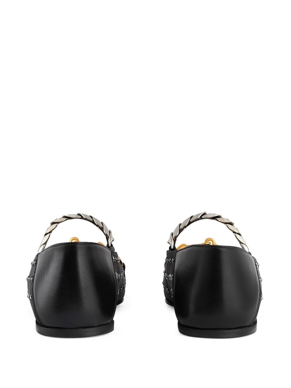 Gucci Lovelight Pointed Ballerina Shoes In Black | ModeSens