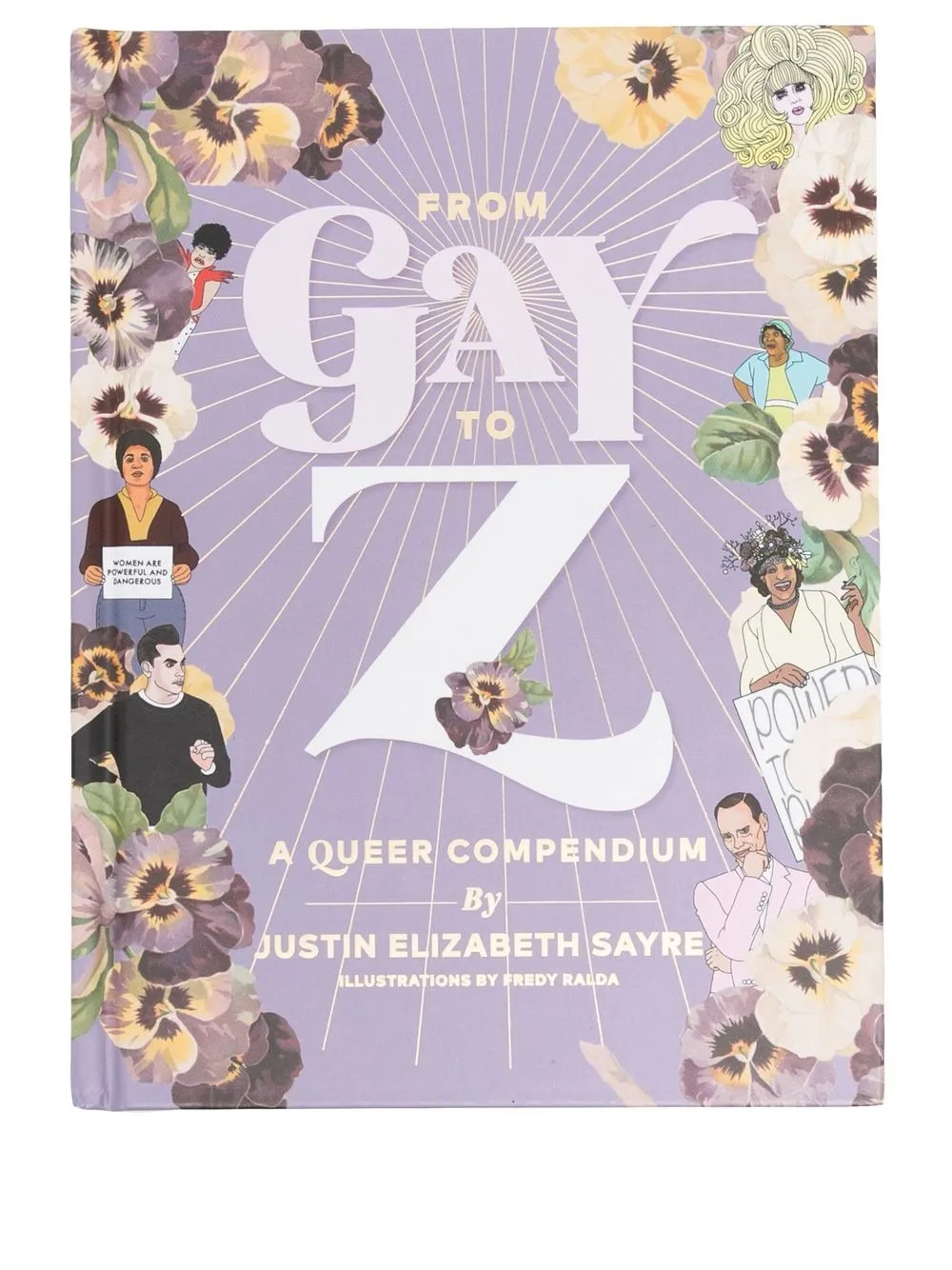 

Phaidon Press From Gay to Z book - Purple