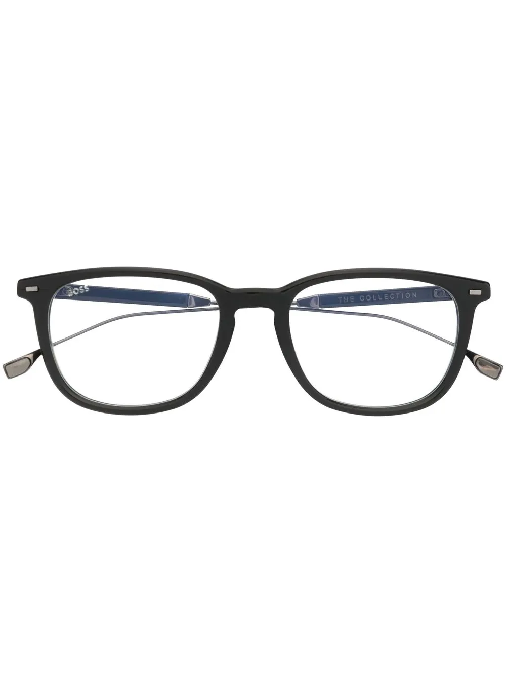 

BOSS wayfarer-frame glasses - Black