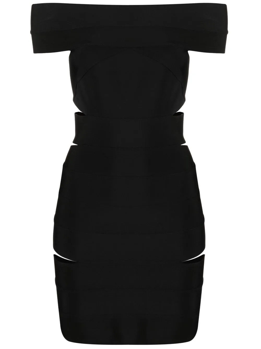 

Alexandre Vauthier off-shoulder bandeau dress - Black