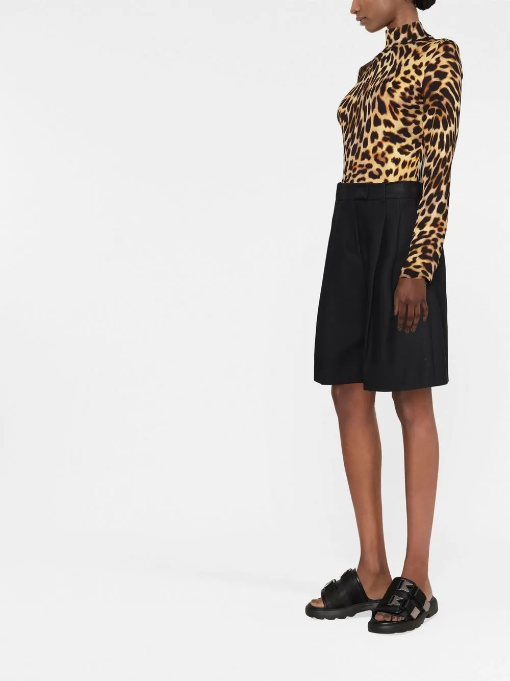  Stella Mccartney Body Mit Leoparden Print   Nude 