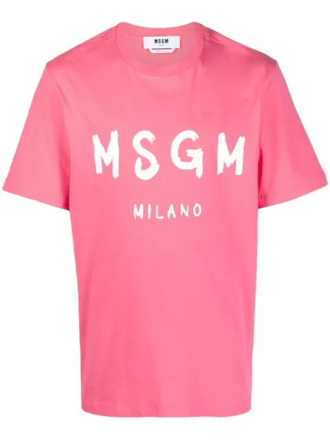 MSGM logo-print T-shirt 