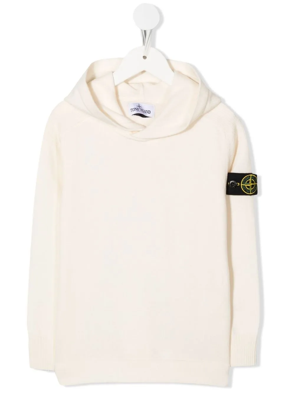 

Stone Island Junior hoodie con distintivo de brújula - Neutro