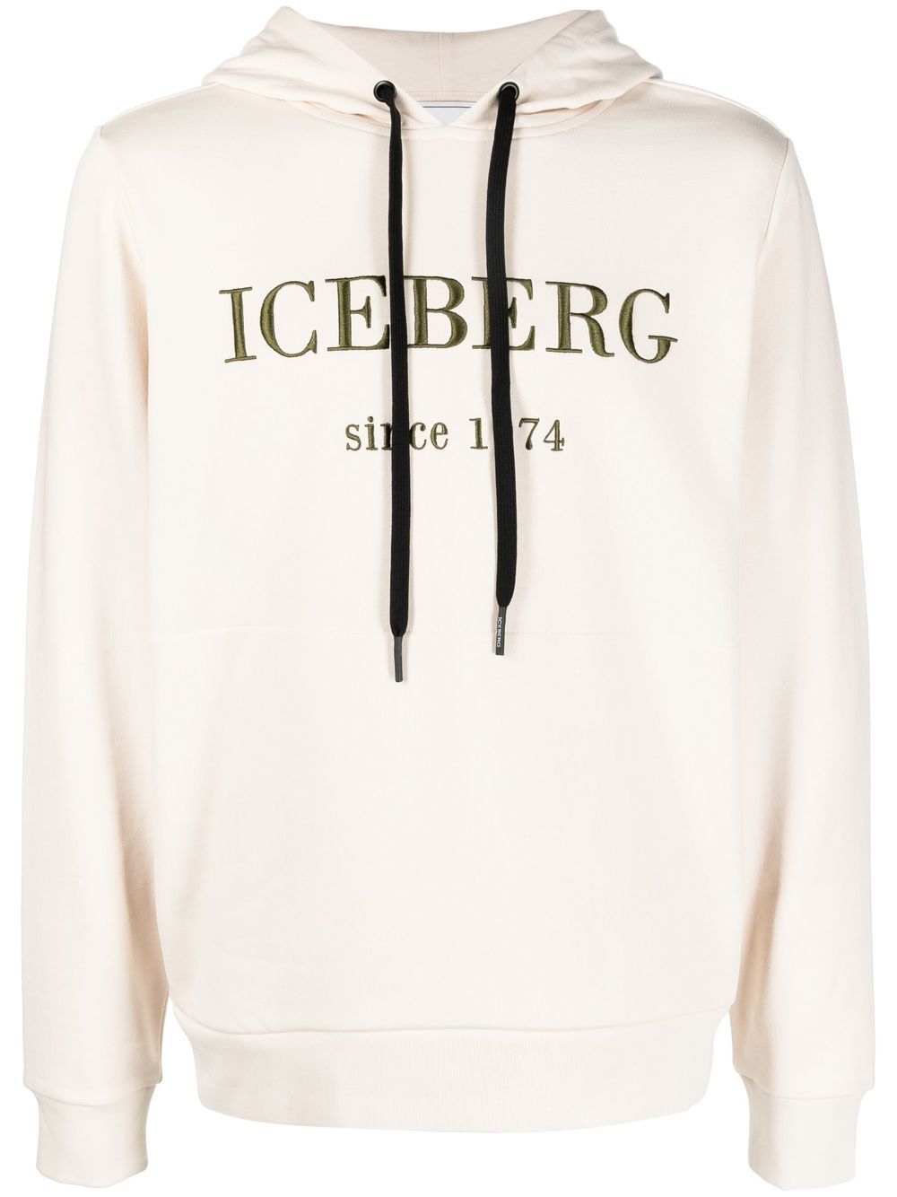 

Iceberg hoodie con logo bordado - Neutro