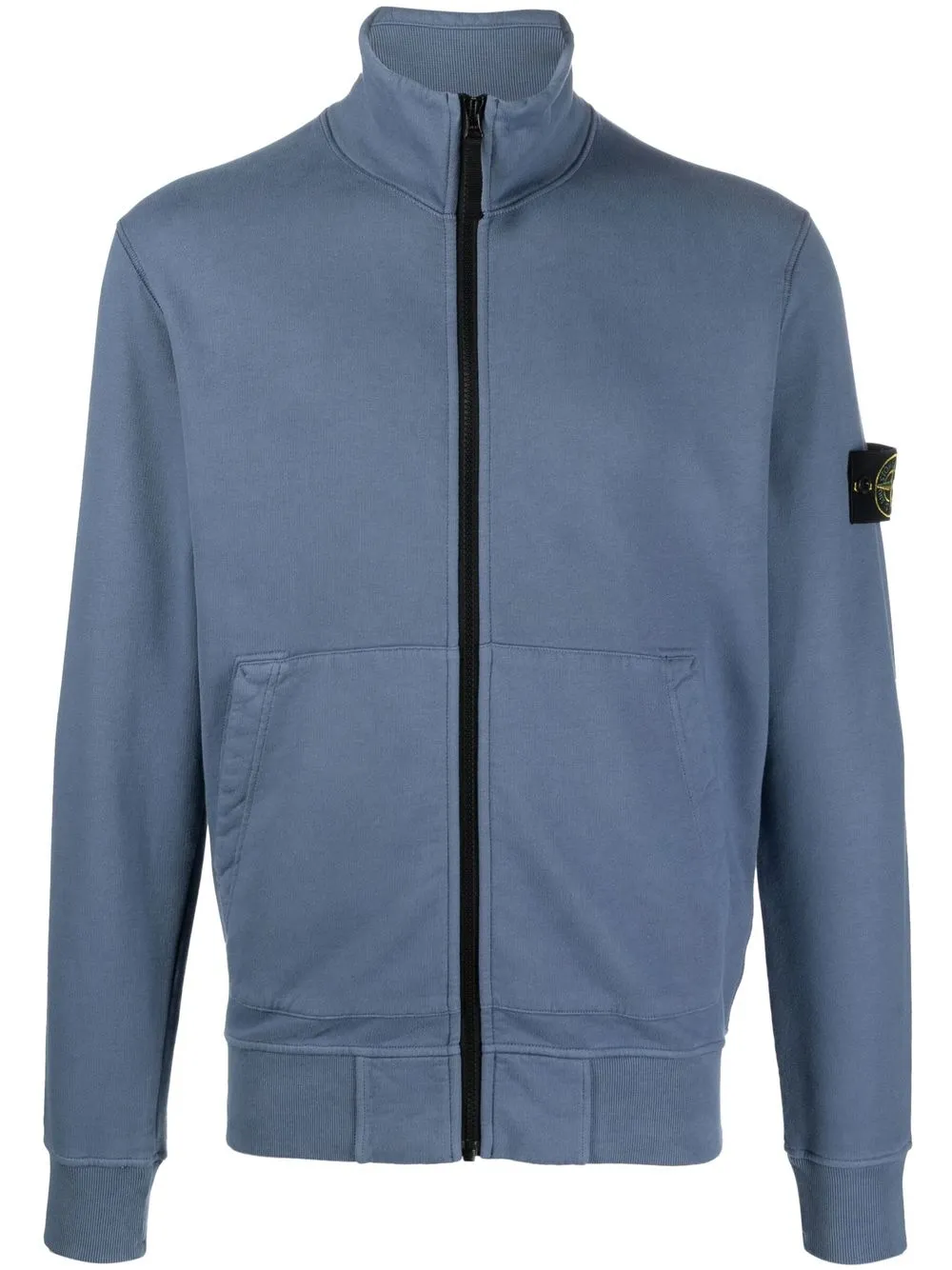 

Stone Island sudadera con parche de Compass - Azul