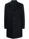 Tagliatore single-breasted tailored coat - Blue