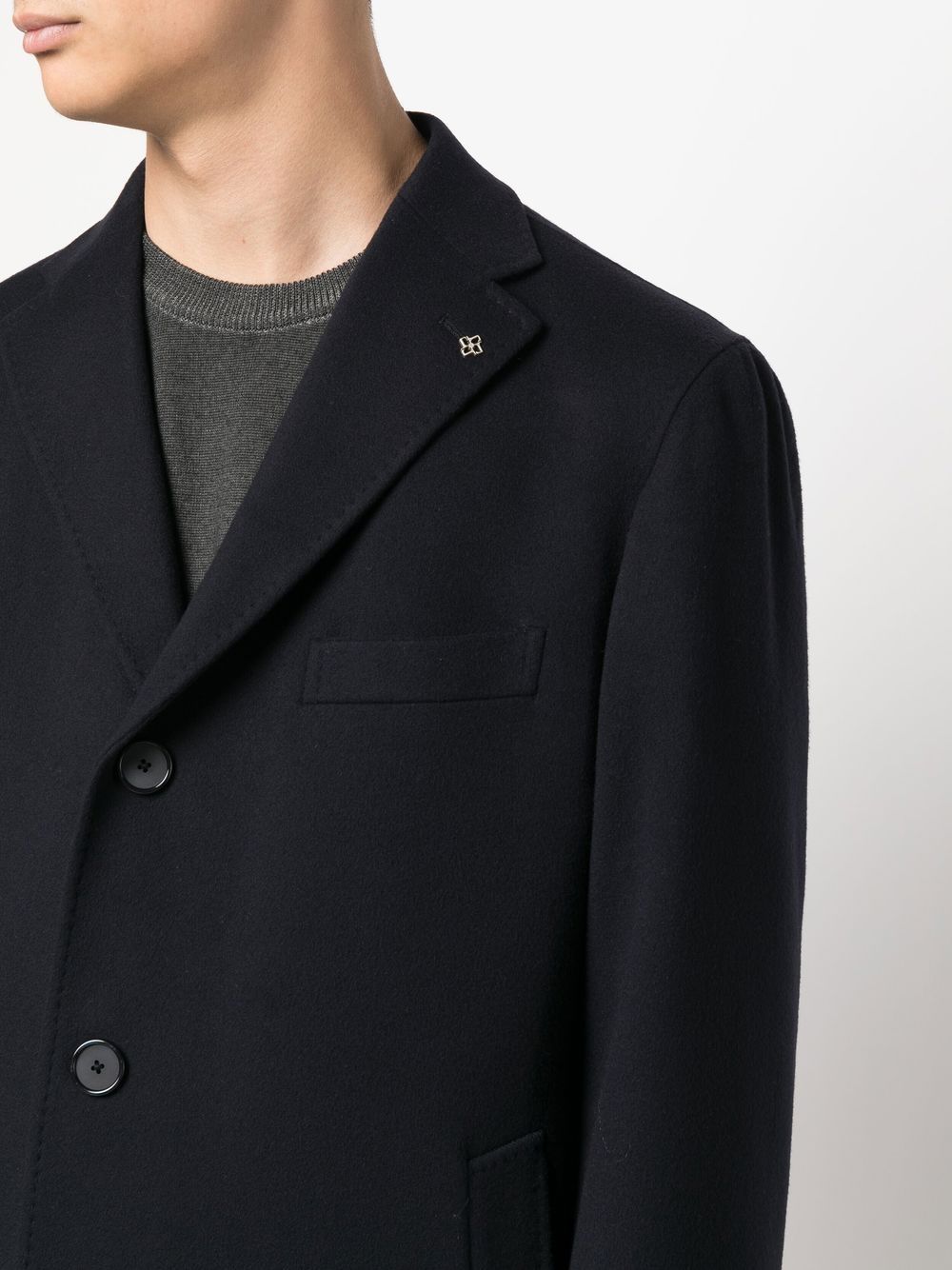 Tagliatore single-breasted tailored coat Men