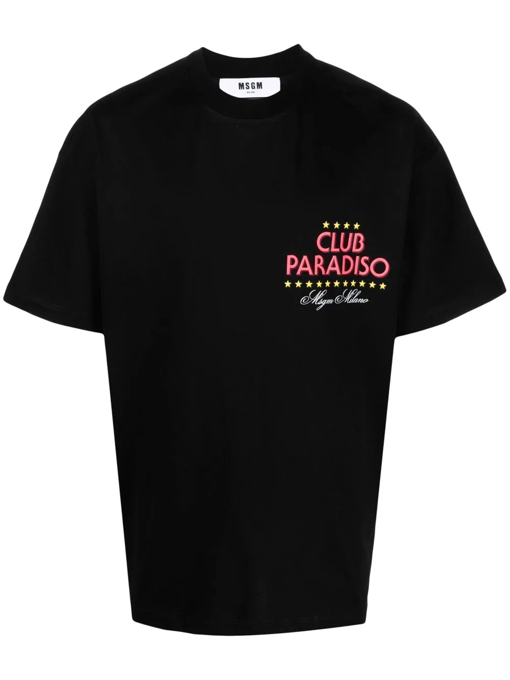 

MSGM logo-print T-shirt - Black