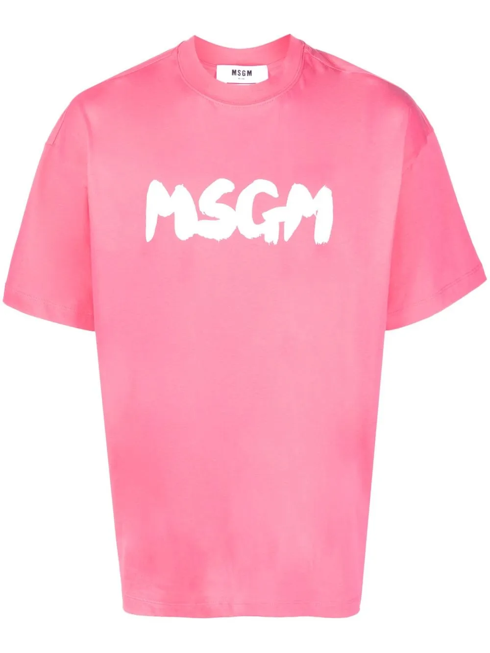 

MSGM logo-print T-shirt - Pink