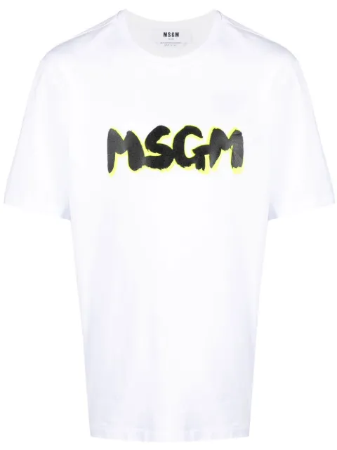 MSGM logo-print T-shirt 