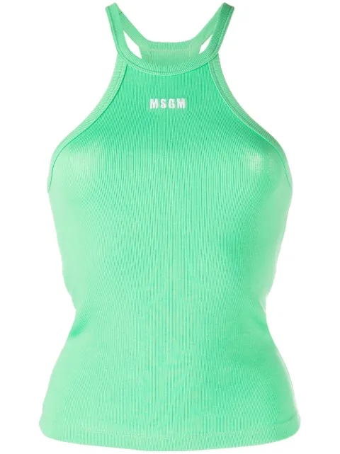 MSGM Tanktop mit Logo-Print