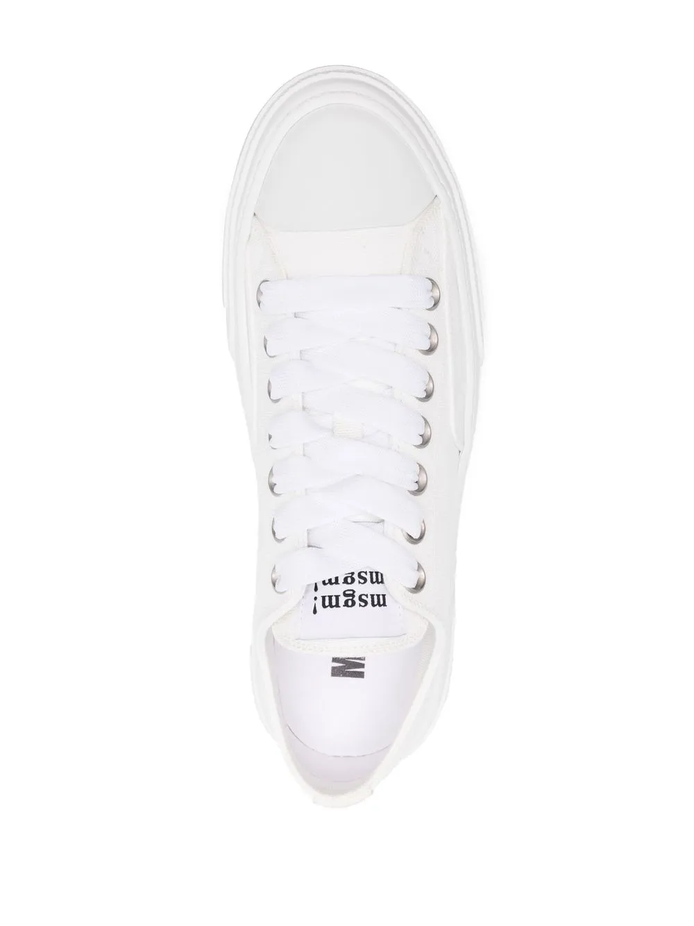 Msgm Klassische Sneakers In White