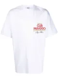 MSGM graphic-print short-sleeve T-shirt - White