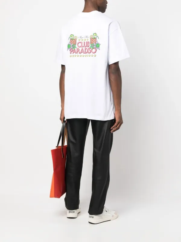 MSGM グラフィック Tシャツ | ホワイト | FARFETCH JP