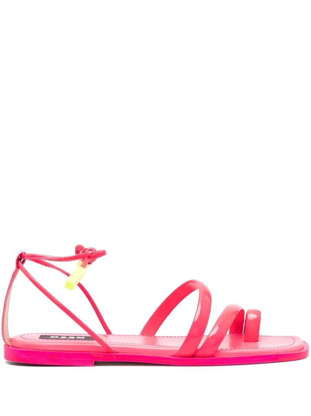 

MSGM toe-strap tassel sandals - Pink