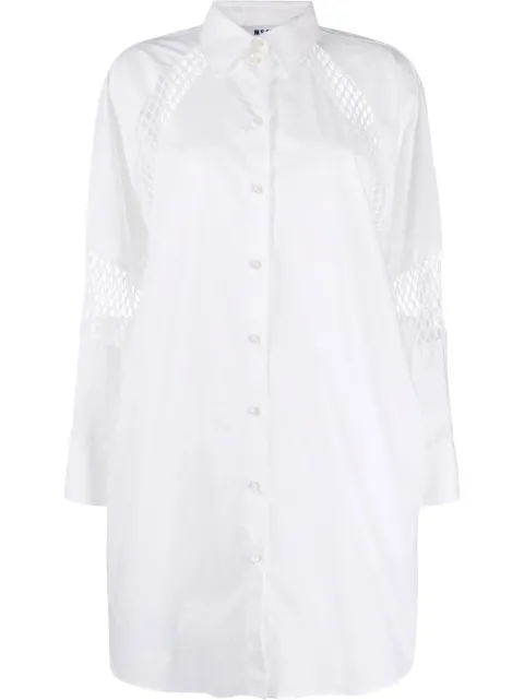 MSGM shirt mini dress