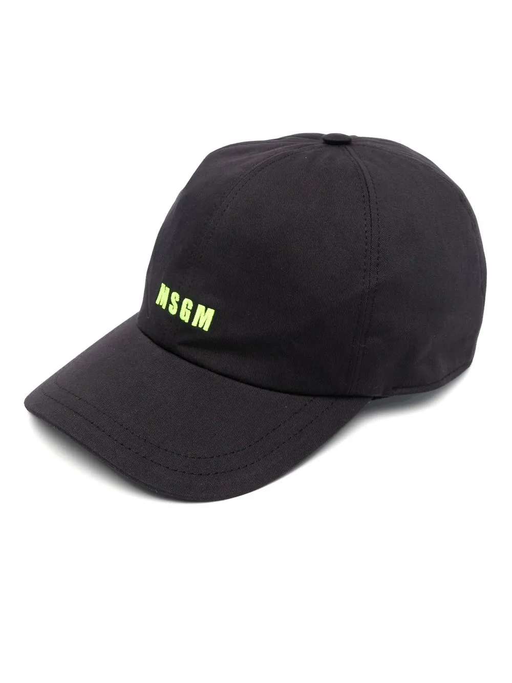 

MSGM logo-embroidered baseball cap - Black