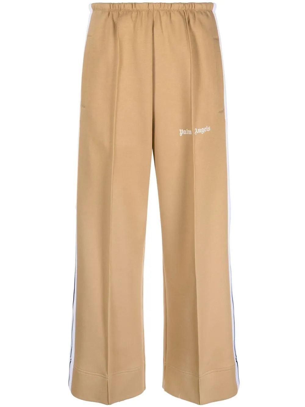 

Palm Angels pantalones capri con rayas estampadas - SAND WHITE