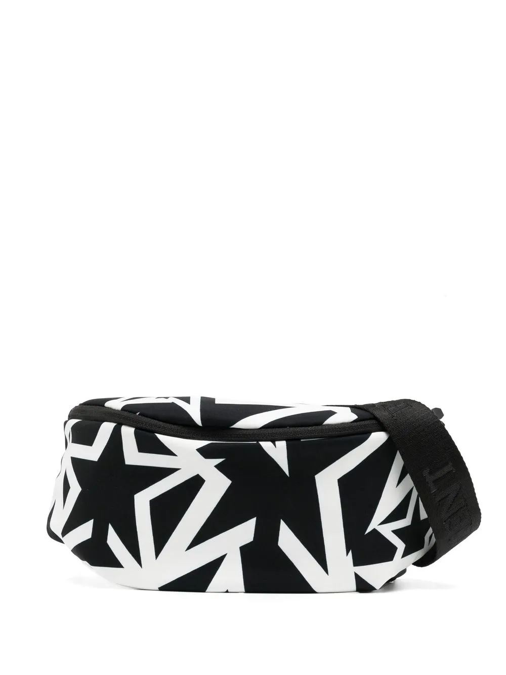 

Perfect Moment Folded Star gingham bum bag - Black