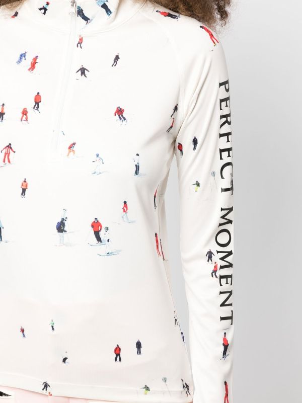Perfect Moment graphic-print Thermal Leggings - Farfetch
