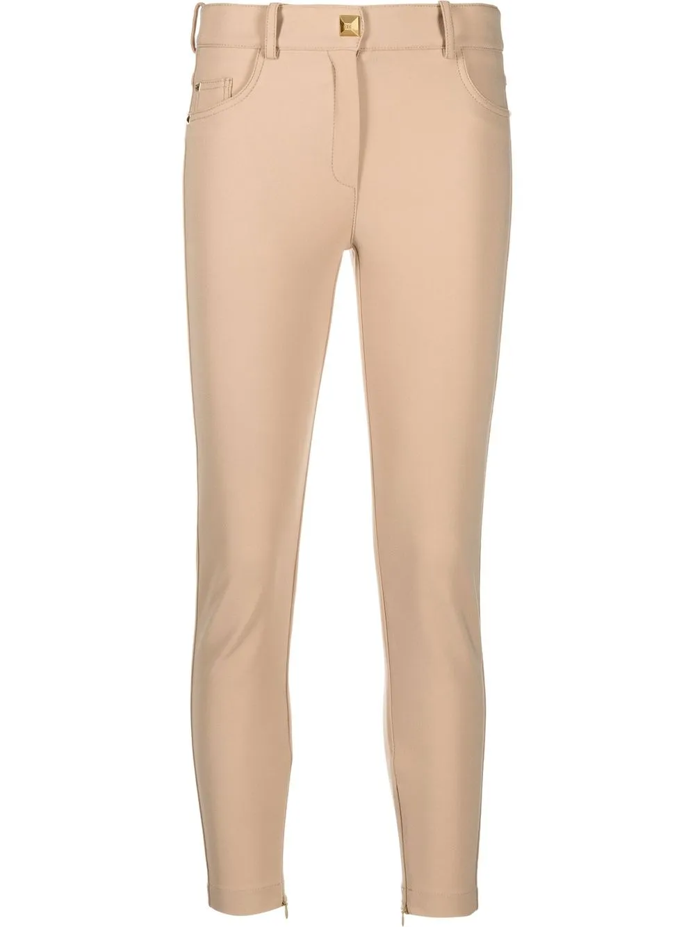 

Elisabetta Franchi low-rise skinny cropped trousers - Neutrals