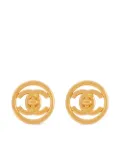 CHANEL Pre-Owned 1997 CC Turn-Lock clip-on earrings - Gold