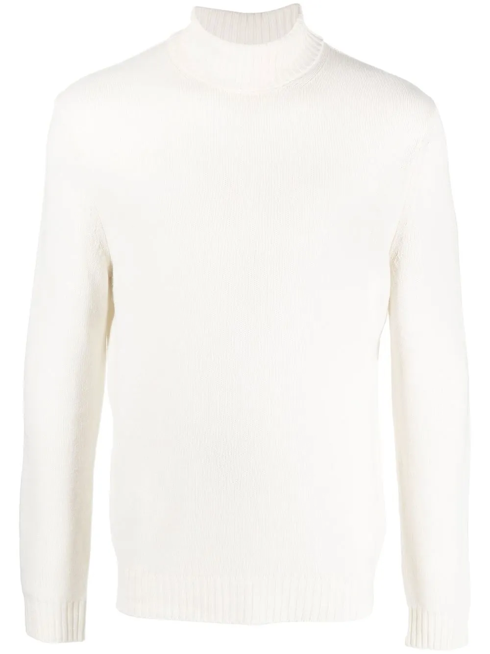 

Malo roll-neck virgin-wool jumper - White