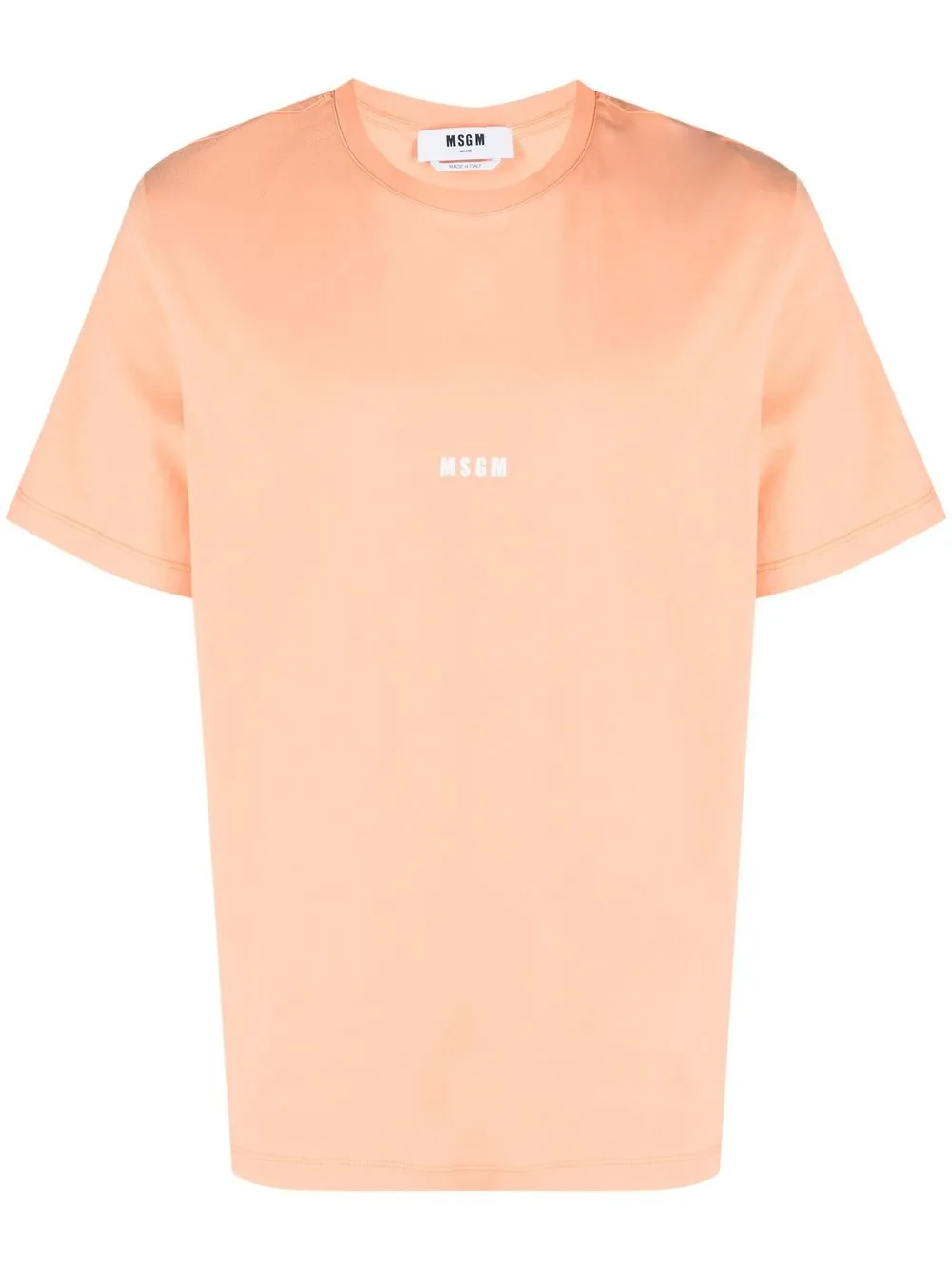 

MSGM playera con logo estampado - Naranja